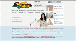 Desktop Screenshot of manhattandrycleaners.com.au